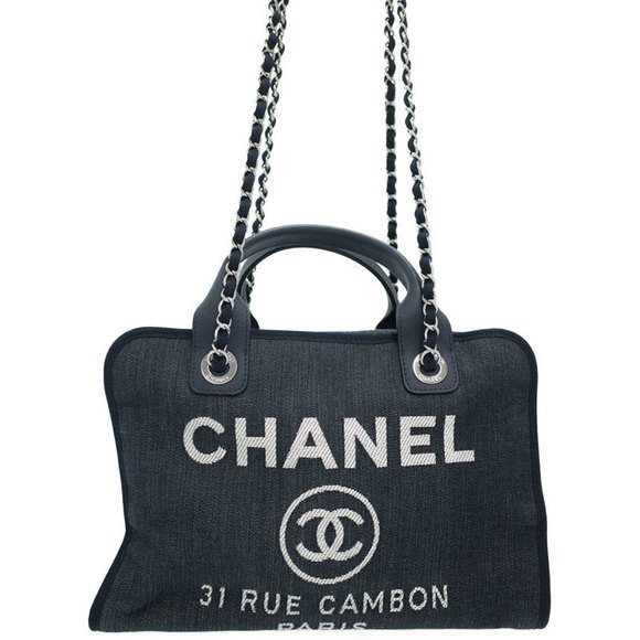 Chanel Deauville Line Bowling Bag - Picture 1 of 9